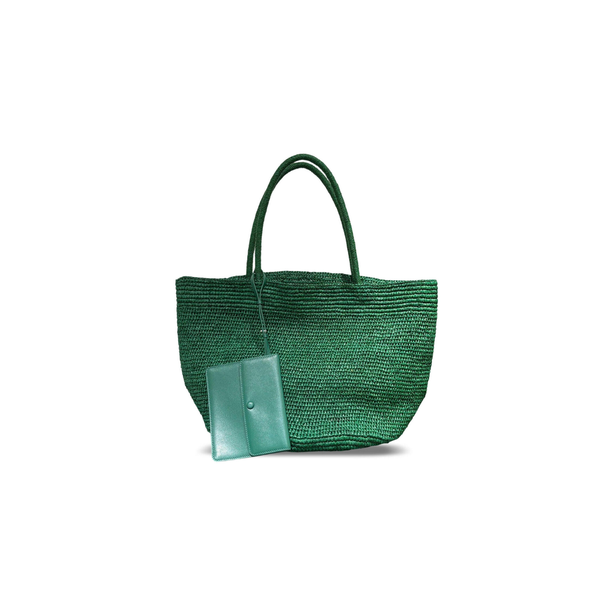 THE ROW OREGON RAFFIA TOTE BAG (38*32*28cm)